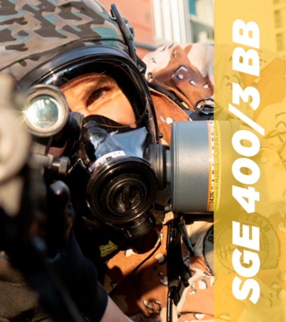 MESTEL Safety SGE 400/3BB (CBRN Defense)