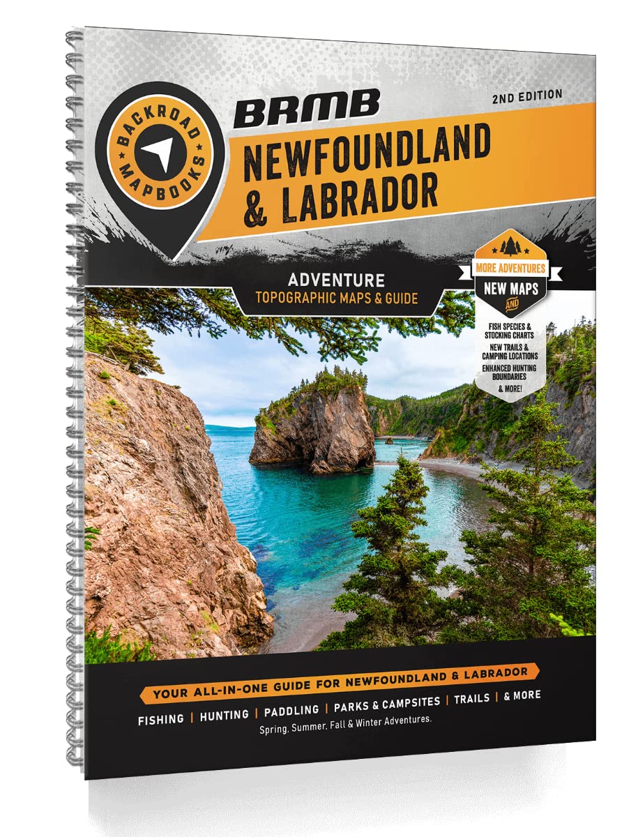 Newfoundland & Labrador Mapbooks- 2nd Edition | BRMB