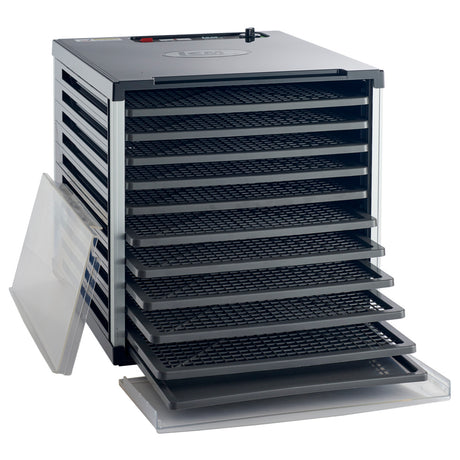 LEM Mighty Bite 10-Tray Double Door Countertop Dehydrator