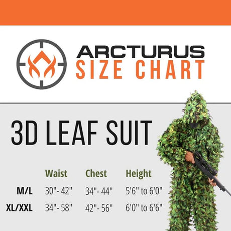 Arcturus Dark Woodland 3D Leaf Suit