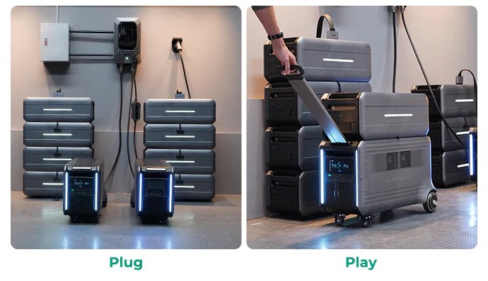 Zendure SuperBase V Power Station V6400 plug and play