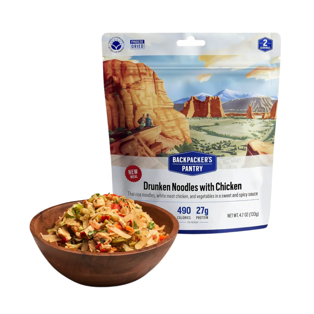 Freeze Dried Drunken Noodles with Chicken