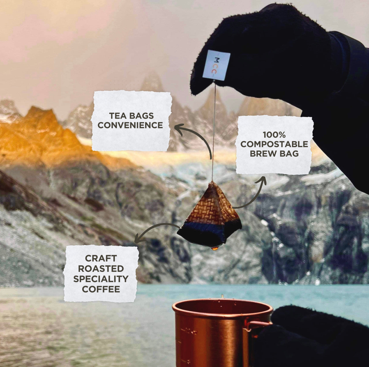 Mountain Coffee Co. - Dark Roast/5 Pack