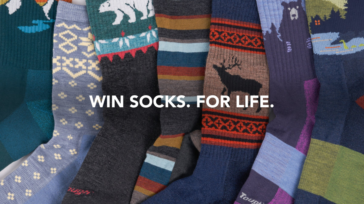 Women's Snowboard & Ski Socks | Over the Calf Lightweight - Mid Night