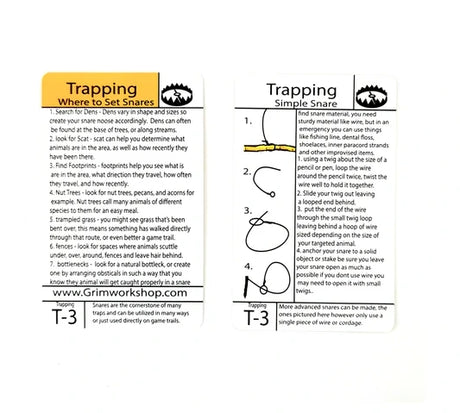 Grim Workshop Tip Cards | Multiple Varieties