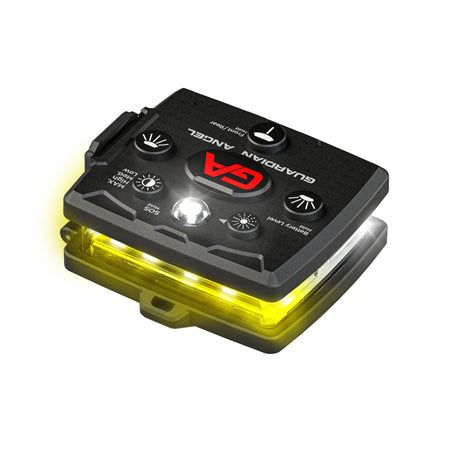 Guardian Angel Micro Series Wearable Safety Light (White/Yellow)