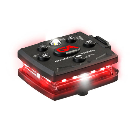 Guardian Angel Micro Series Wearable Safety Light (Red/Red)