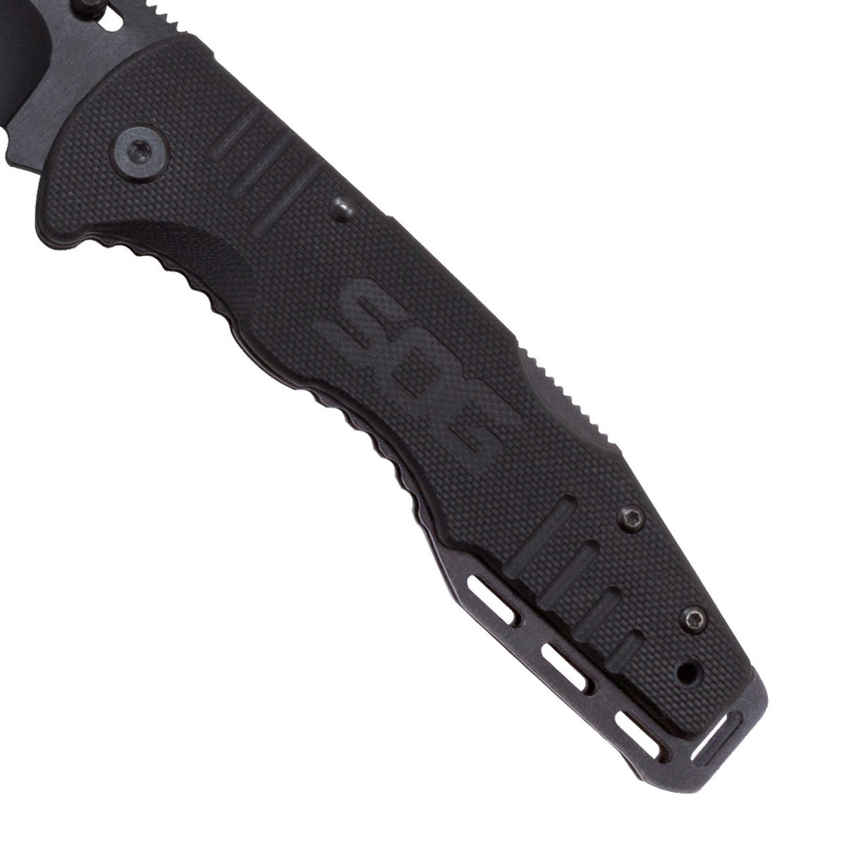 SOG Salute Tactical Folding Knife - Black Oxide