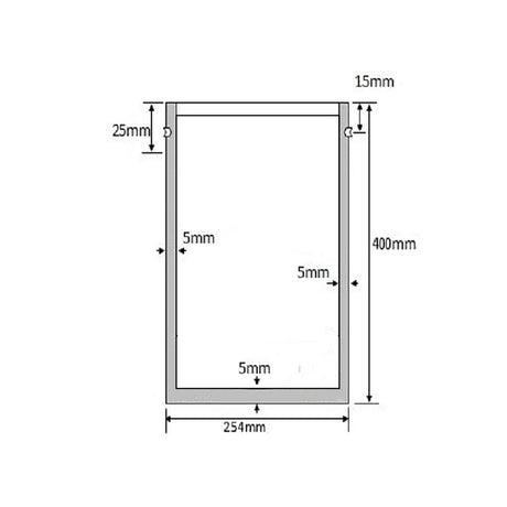 10 X 1 Gallon NON-Ziplock Mylar Bags (5 mil Thickness)