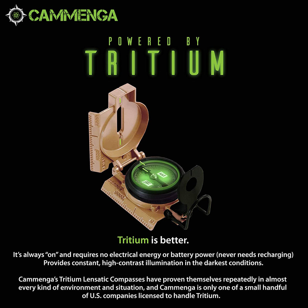 Cammenga Tritium Lensatic Compass — Canadian Preparedness