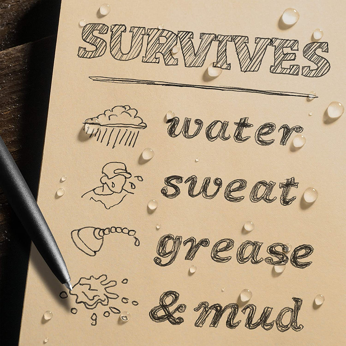 Rite in the Rain All-Weather Field Planner 4 5/8" X 7" Planner Kit