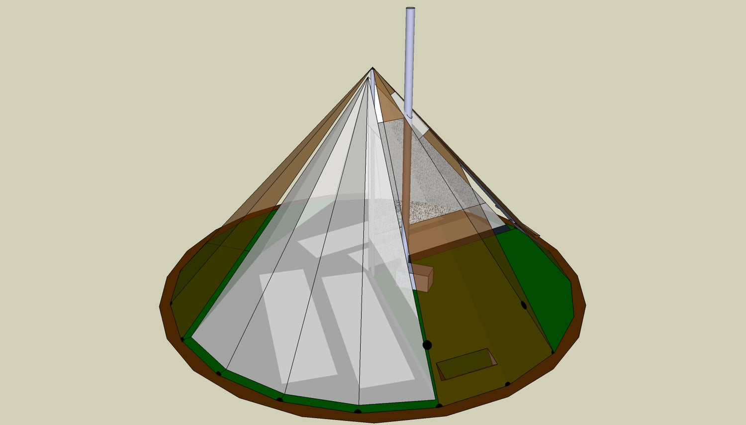 NorTent Lavvo 6 - INNER TENT LINER