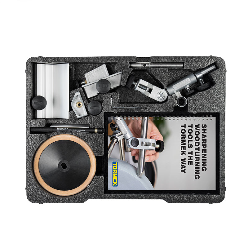 Tormek TNT-808 Complete Sharpening Jig Set accessories