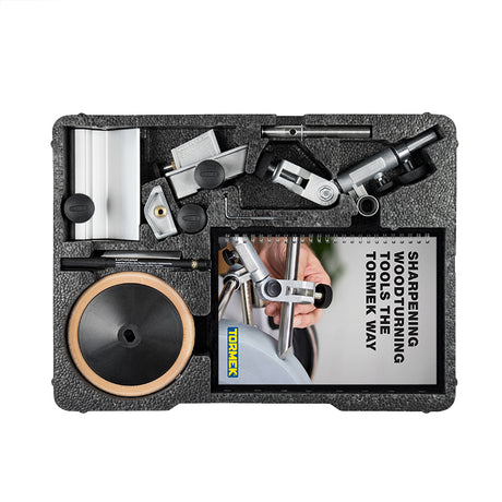 Tormek TNT-808 Complete Sharpening Jig Set accessories