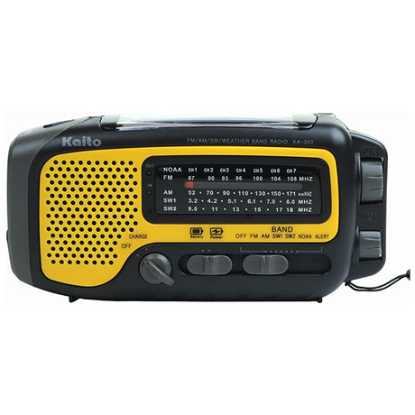 Kaito Voyager Trek KA350 Handheld Emergency Radio