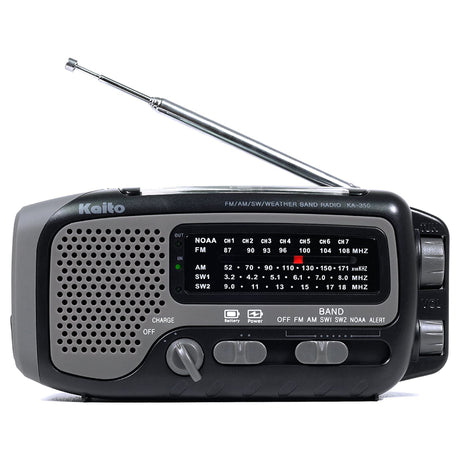 Kaito Voyager Trek KA350 Handheld Emergency Radio