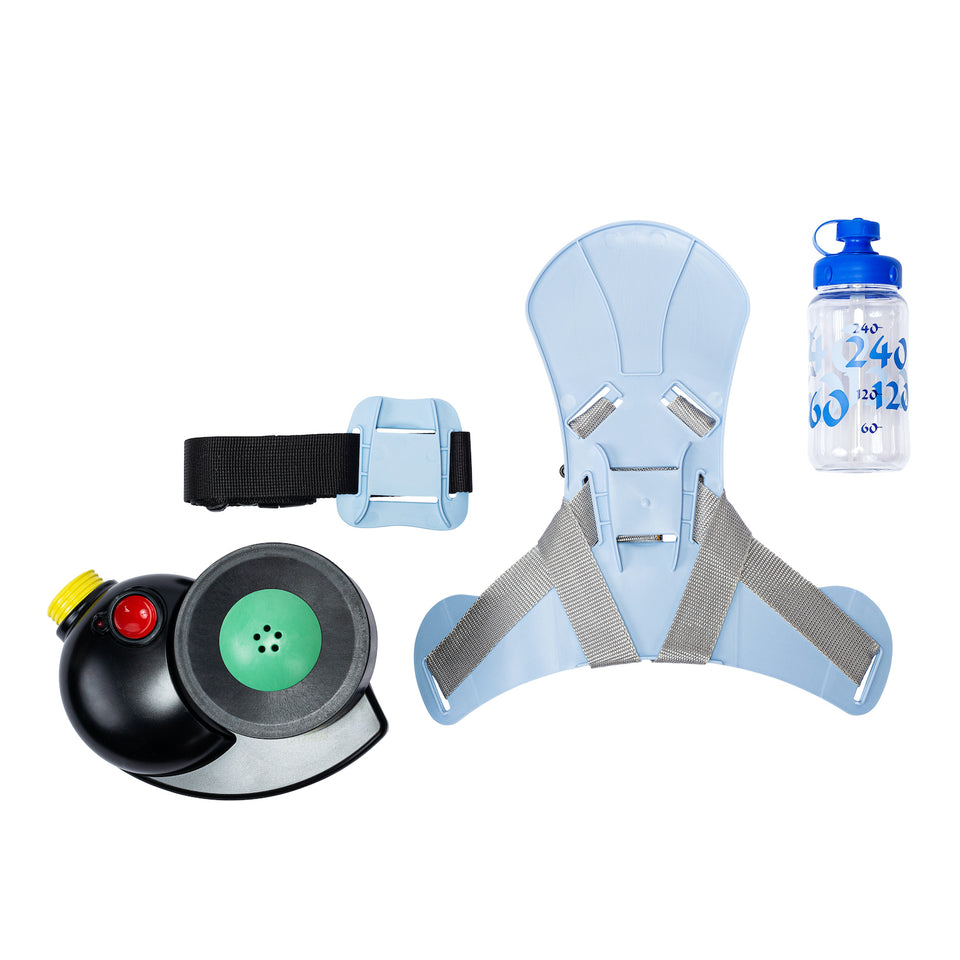 MIRA Safety CM-3M Child/Infant Escape Respirator & Gas Mask with PAPR