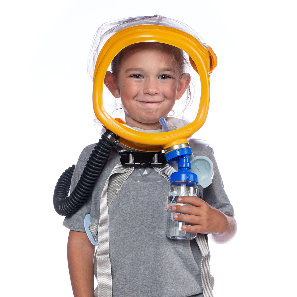 MIRA Safety CM-3M Child/Infant Escape Respirator & Gas Mask with PAPR
