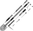SRM Silver Multi-Purpose Shovel in induvial pieces