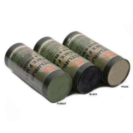 camo face paint sticks in 3 colors