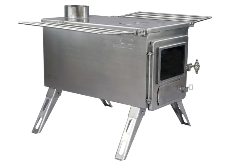 Winnerwell Nomad (NON-VIEW) 1G Large Wood Stove with door closed