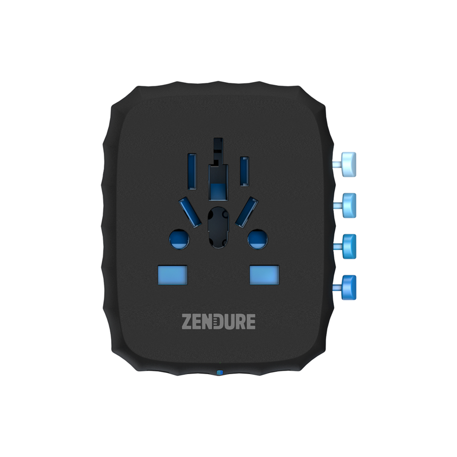 Plugin slot of Zendure Passport 30W Travel Adapter USB