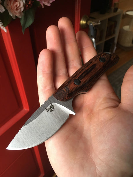Benchmade Hidden Canyon Hunter 15017 in right hand