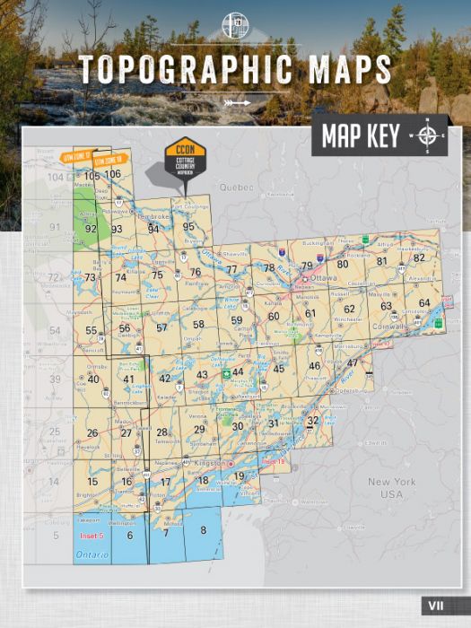 Cottage Country Ontario Backroad Mapbooks- 7th Edition | BRMB