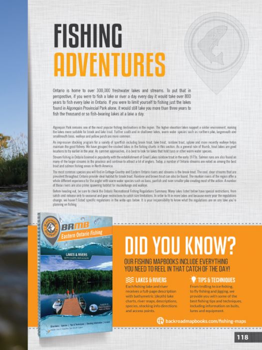 Cottage Country Ontario Backroad Mapbooks- 7th Edition | BRMB