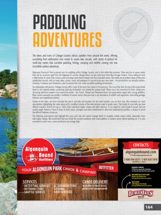 Cottage Country Ontario Backroad Mapbooks- 7th Edition | BRMB