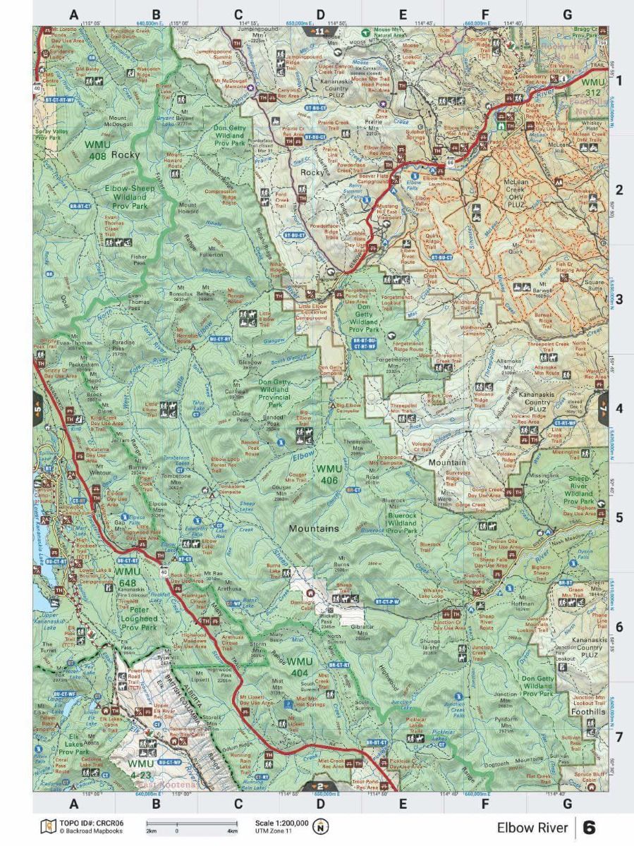 Canadian Rockies Backroad Mapbooks – 4th Edition | BRMB