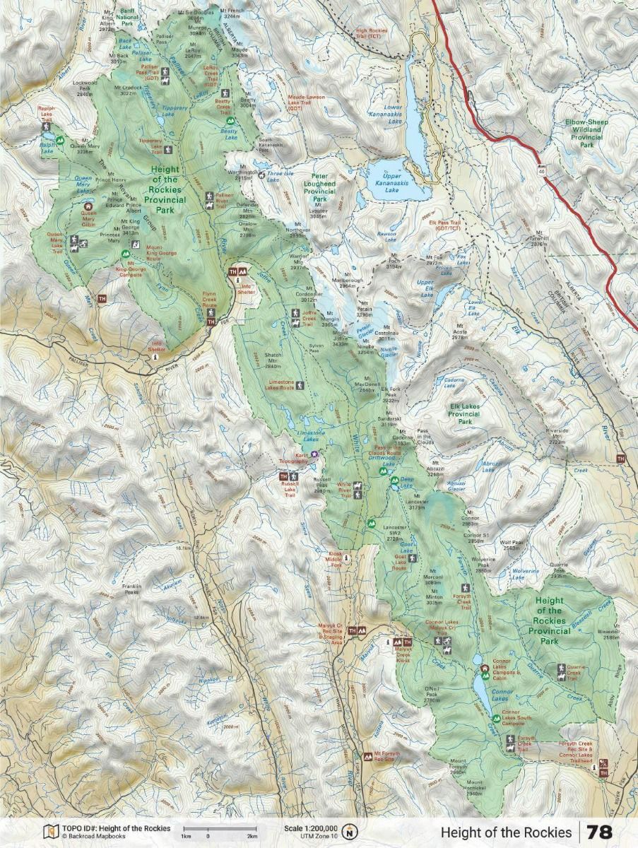 Canadian Rockies Backroad Mapbooks – 4th Edition | BRMB