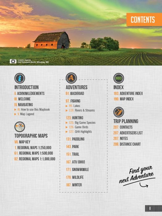 Manitoba Backroad Mapbooks - 3rd Edition | BRMB