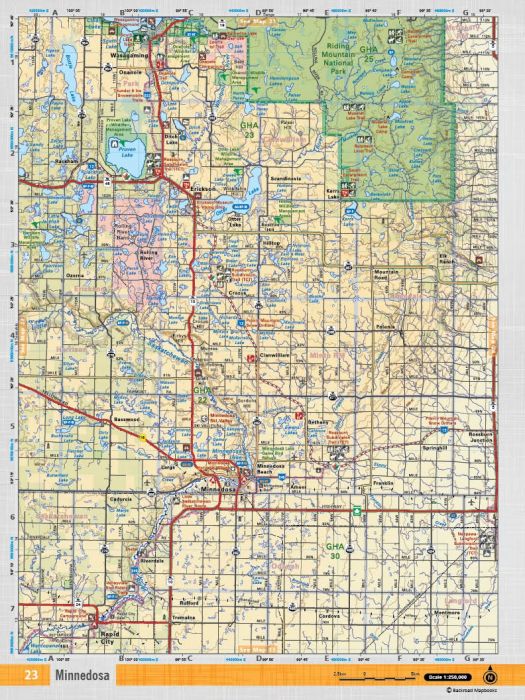 Manitoba Backroad Mapbooks - 3rd Edition | BRMB