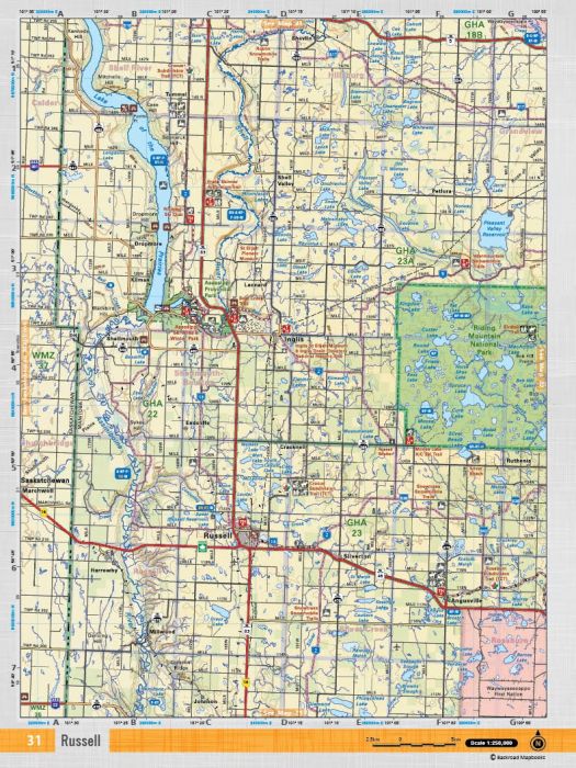 Manitoba Backroad Mapbooks - 3rd Edition | BRMB