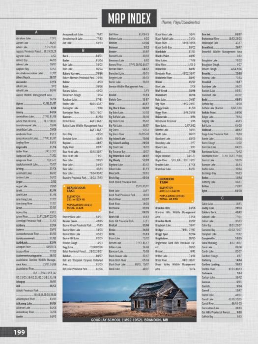 Manitoba Backroad Mapbooks - 3rd Edition | BRMB