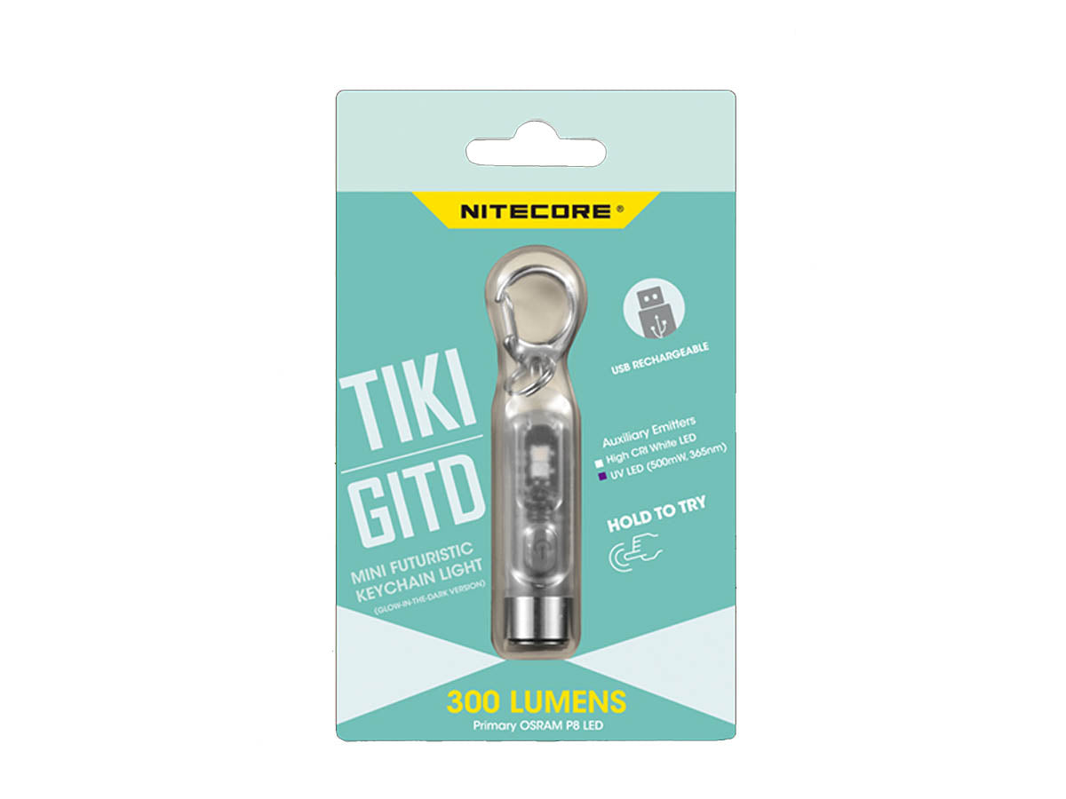 Nitecore TIKI GITD High CRI Keychain Light
