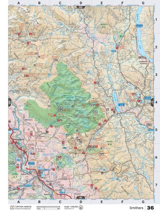 Northern BC Backroad Mapbooks - 7th Edition | BRMB