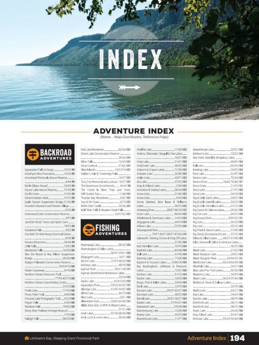 Northwestern Ontario Backroad Mapbook - 5th Edition | BRMB