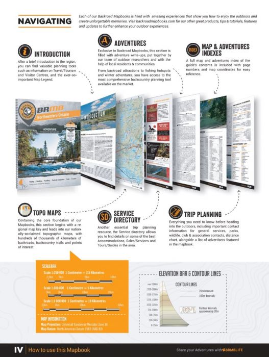 Northwestern Ontario Backroad Mapbook - 5th Edition | BRMB