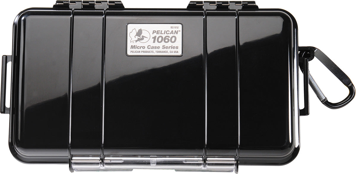 Pelican 1060 Micro case in black.