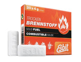 Esbit® TROCKENBRENNSTOFF Solid Fuel Tablets 20 x 4 Grams