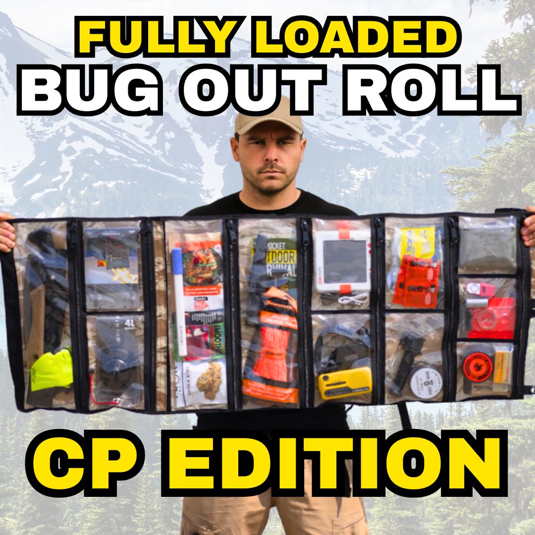 Fully Loaded Bug Out Roll – Emergency Survival Kit (CP Edition)