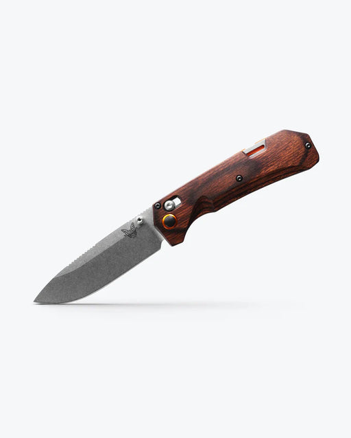 Benchmade Grizzly Creek | Stabilized Wood | Drop-point (15062)