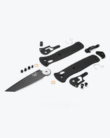 Components of Benchmade Bailout® 537GY-03 Tanto Blade Knife