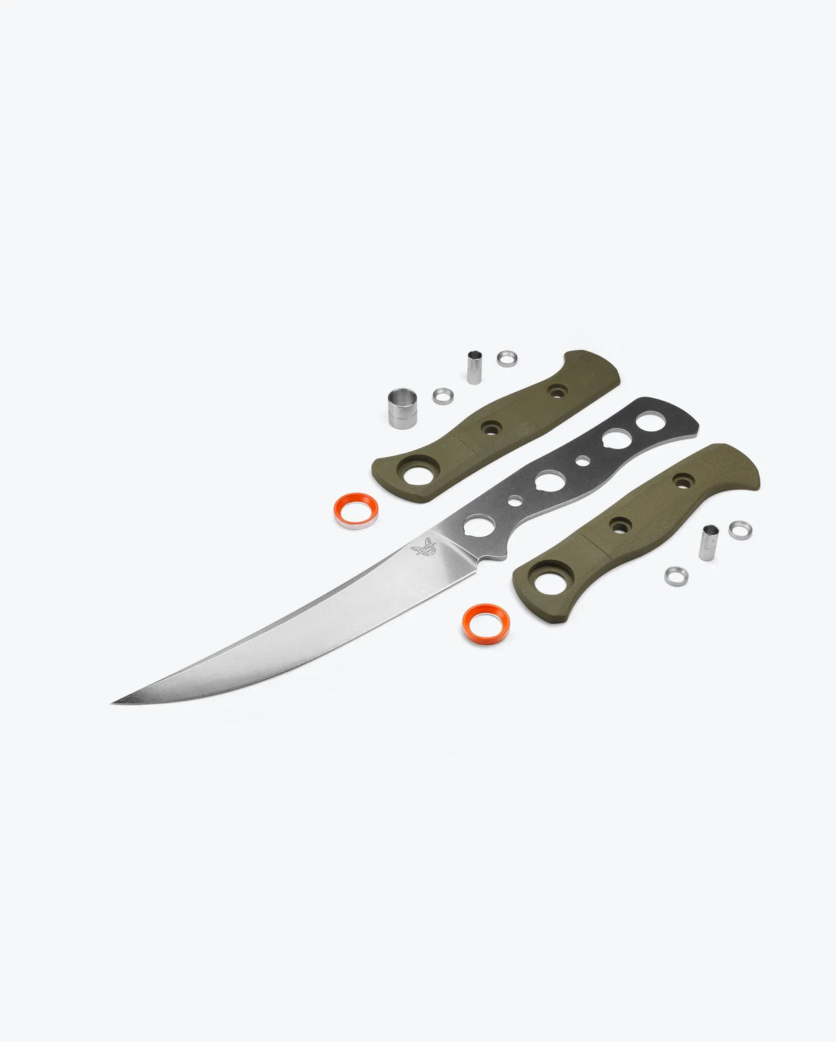 Components of OD Green G10 Benchmade Meatcrafter®