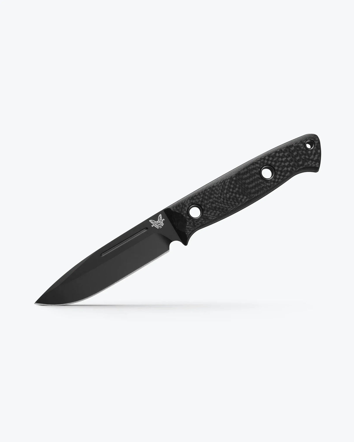 Benchmade Bushcrafter 163BK knife with drop-point CPM-Cru-Wear blade