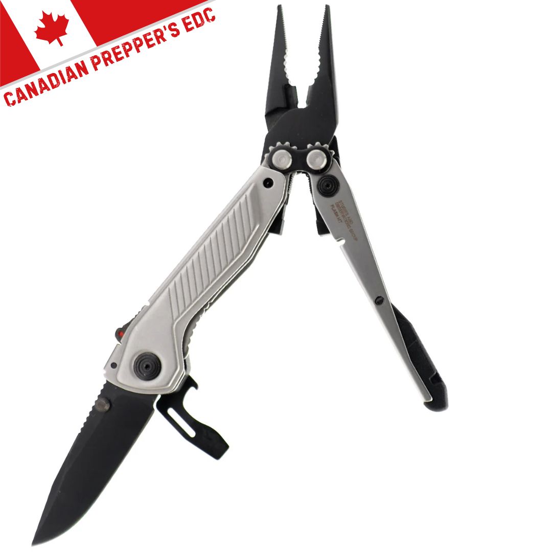 SOG Flash MT Multi-Tool | Silver + Black (29-55-01-41)