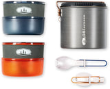 GSI Halulite Dualist, 2-Person Ultralight Backpacking Cooking & Eating Set