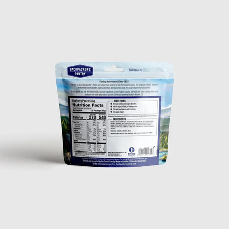 Freeze Dried Blueberry & Peach Crisp